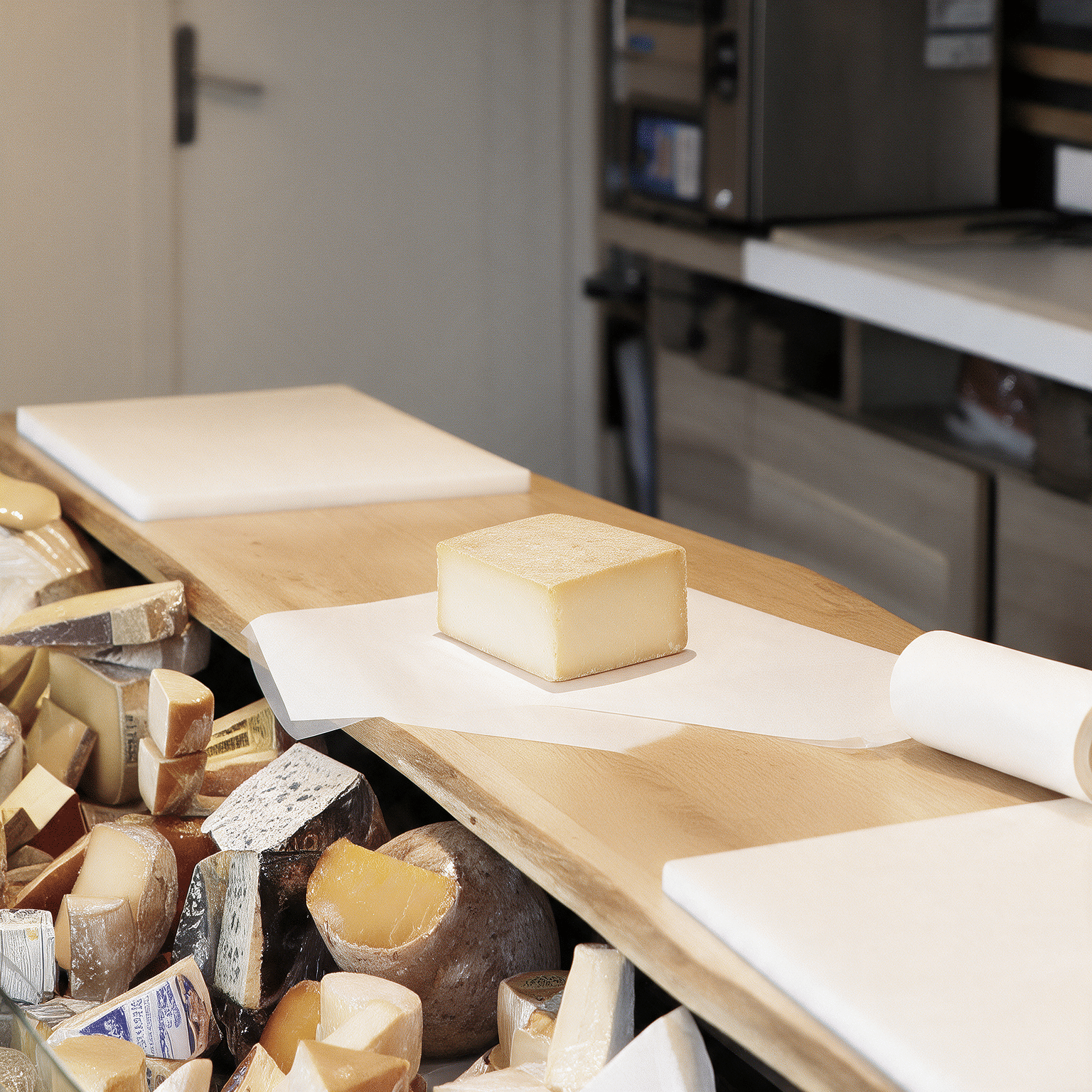 papier alimentaire ingraissable fromagerie