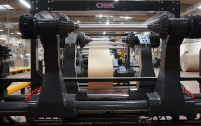 What machines do you need to make and cut packaging paper?