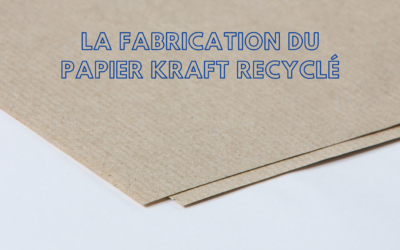 Les étapes de fabrication du papier kraft recyclé