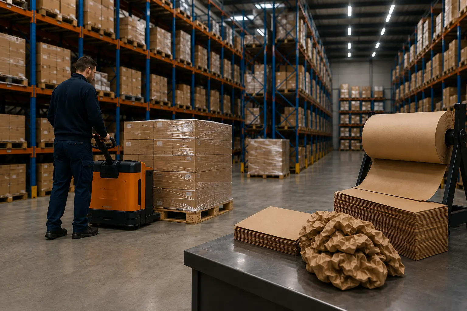 GDP Emballages Papier Emballage Logistique Entrepôt